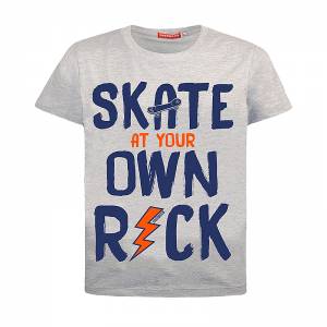 Σετ μπλούζα και βερμούδα για αγόρι με τύπωμα Skate της Energiers