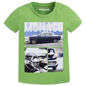 MAYORAL Μπλούζα για αγόρια με τύπωμα Monaco της Μαγιοράλ