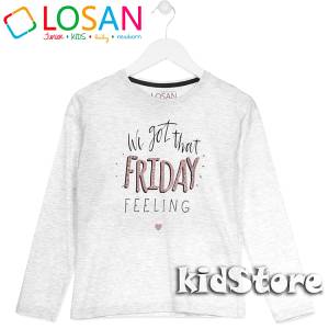 LOSAN Μπλούζα για κορίτσι Friday της Λοσάν