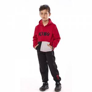 Φόρμα παιδική για αγόρι με τύπωμα King της Hashtag