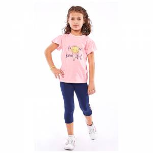 EBITA Σετ μπλούζα με κολάν για κορίτσι με τύπωμα icecream της Εβίτα