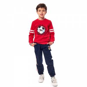 Φόρμα παιδική για αγόρι με τύπωμα Soccer της Hashtag