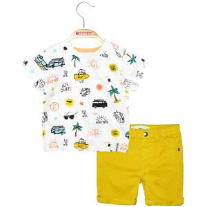 ENERGIERS Σετ μπλούζα και παντελόνι κοντό για Νεογέννητο αγόρι της Ενερτζάιερς