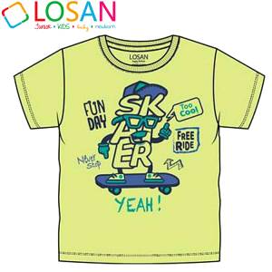 LOSAN Μπλούζα κοντομάνικη για αγόρι με τύπωμα fun της Λοσάν