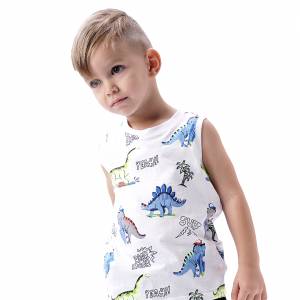 Παιδική αμάνικη μπλούζα με τύπωμα για αγόρι