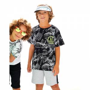 ENERGIERS Μπλούζα κοντομάνικη για αγόρι με τύπωμα summer της Ενερτζάιερς