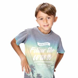 Kοντομάνικη μπλούζα με τύπωμα  για αγόρι