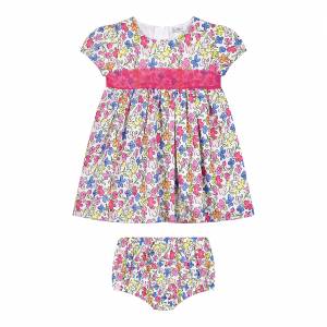 Βρεφικό φόρεμα με ασορτί εσώρουχο για κορίτσι (3-18 μηνών)