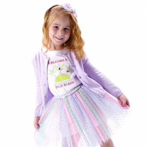 Παιδική πολύχρωμη φούστα για κορίτσι