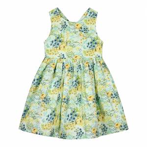 Παιδικό αμάνικο φόρεμα φλοράλ για κορίτσι