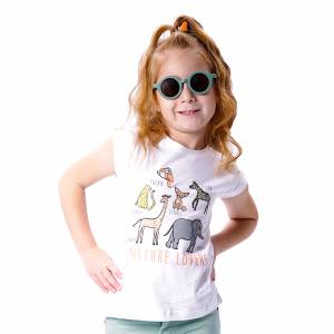 Παιδική αμάνικη μπλούζα με τύπωμα για κορίτσι
