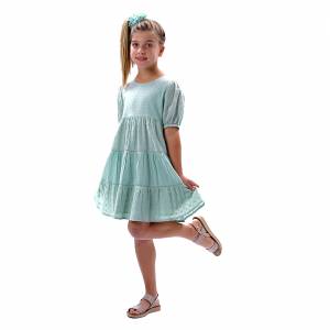 Παιδικό φόρεμα με κέντημα για κορίτσι