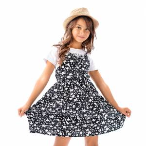 Παιδικό φόρεμα με μπλούζα για κορίτσι