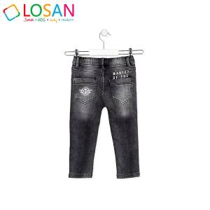 LOSAN Παντελόνι τζιν με λάστιχο στη μέση και τυπώματα για αγόρι της Λοσάν