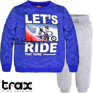 TRAX Φόρμα παιδική για αγόρι Ride της Τραξ