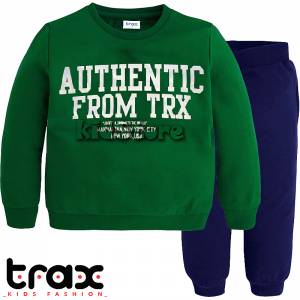 Φόρμα παιδική για αγόρι με τύπωμα Authentic της trax