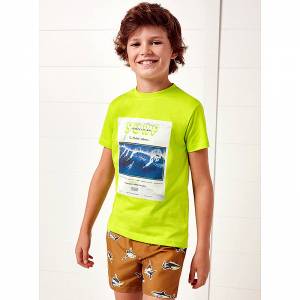 MAYORAL Μπλούζα κοντομάνικη για αγόρι με τύπωμα surf της Μαγιοράλ