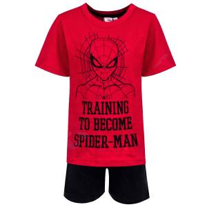 Spiderman Σετ πιτζάμα για αγόρι με τύπωμα Training to become