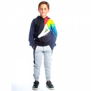 JOYCE Φόρμα από λεπτό φούτερ για αγόρι με τύπωμα colors της Τζόις