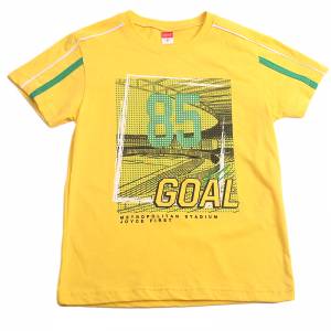 Σετ μπλούζα και βερμούδα για αγόρι με τύπωμα Goal της Joyce
