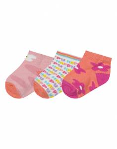 Σετ 3 ζεύγη βρεφικές κάλτσες για κορίτσι