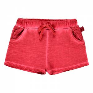 BOBOLI Σορτς παντελόνι για κορίτσι με πετροπλυμένο εφέ της Μπόμπολι