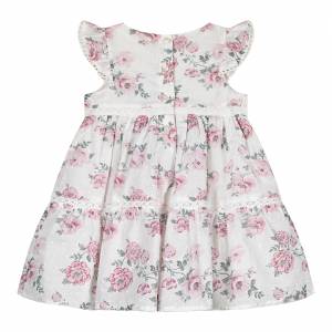 Παιδικό φόρεμα με φλοράλ τούλι για κορίτσι (6-18 μηνών)