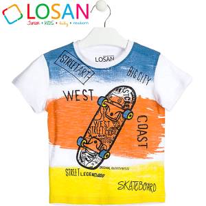 LOSAN Μπλούζα κοντομάνικη για αγόρι Street της Λοσάν