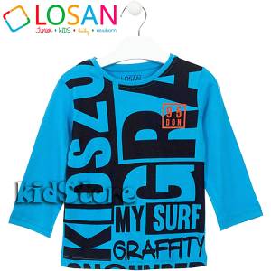LOSAN Μπλούζα μακρυμάνικη για αγόρι Graffity της Λοσάν