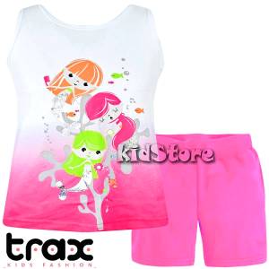 TRAX Σετ μπλούζα με κολάν για κορίτσι Γοργόνες της Τραξ
