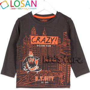 LOSAN Μπλούζα για Αγόρι Crazy της Λοσάν